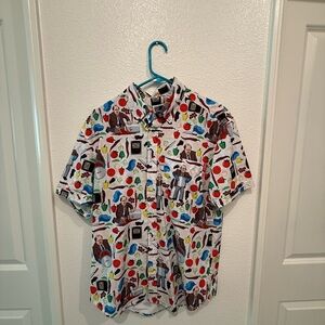 RSVLTS Kevin’s Famous chili White Graphic Men's Shirt